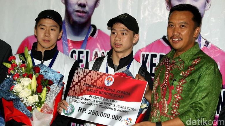Jadi Juara All England, Kevin/Marcus Dapat Bonus dari Pemerintah Jadi Juara All England, Kevin/Marcus Dapat Bonus dari Pemerintah