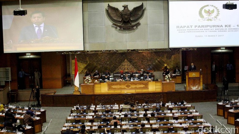 Pembahasan Revisi UU MD3 Diserahkan ke Baleg DPR Pembahasan Revisi UU MD3 Diserahkan ke Baleg DPR