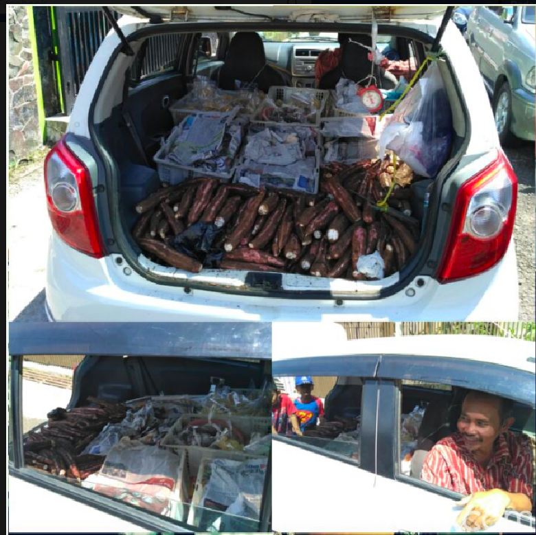 Tukang Sayur pun Jualan Pakai Agya Tukang Sayur pun Jualan Pakai Agya