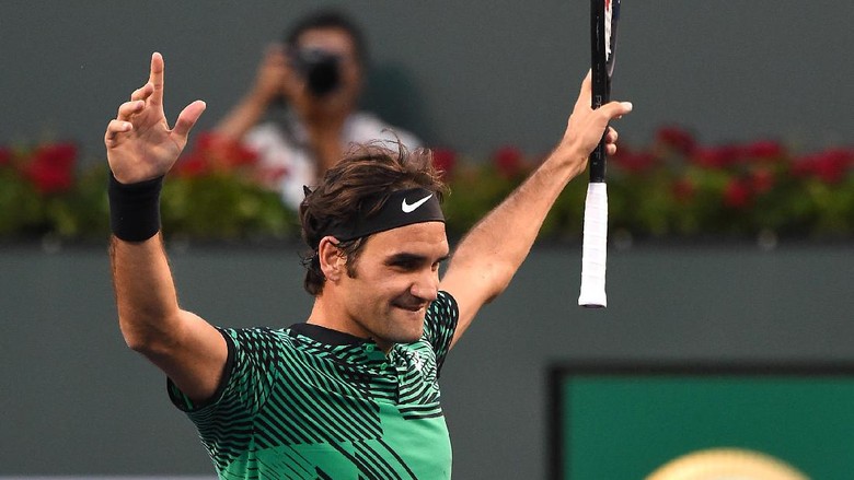 Angka-Angka Menarik dari Gelar Juara Kelima Federer di Indian Wells Angka-Angka Menarik dari Gelar Juara Kelima Federer di Indian Wells