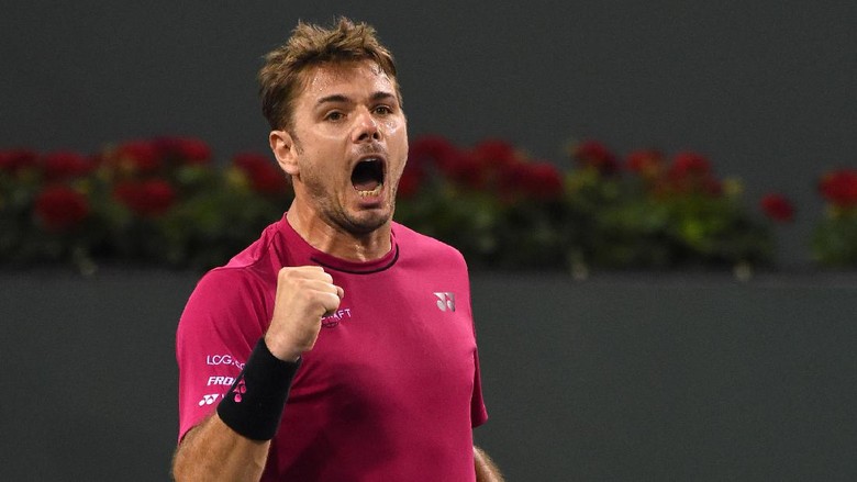 Menangi Duel Ketat Tiga Set, Wawrinka ke Semifinal Menangi Duel Ketat Tiga Set, Wawrinka ke Semifinal