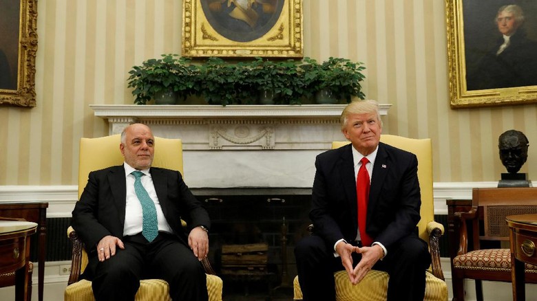 Warga Tak Lagi Dilarang ke AS, PM Irak Berterima Kasih pada Trump Warga Tak Lagi Dilarang ke AS, PM Irak Berterima Kasih pada Trump