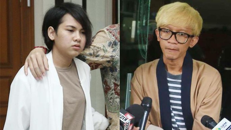 Keduanya saat menghadiri sidang perceraian