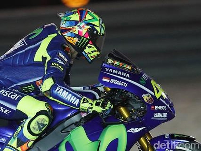 Bendera Indonesia di Motor Rossi dan Vinales, Ini Penampakannya Bendera Indonesia di Motor Rossi dan Vinales, Ini Penampakannya