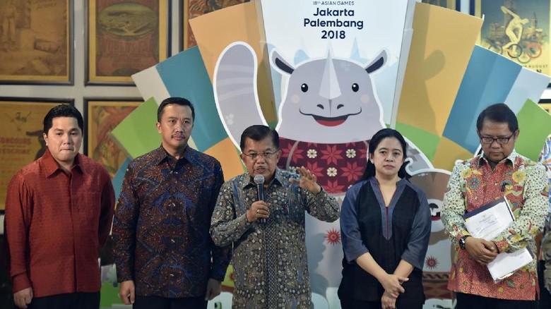JK Kumpulkan Petinggi BUMN Bahas Sponsorship Asian Games JK Kumpulkan Petinggi BUMN Bahas Sponsorship Asian Games