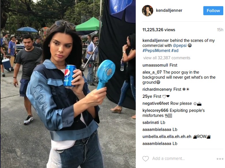 Iklan Minuman Soda yang Dibintangi Kendall Jenner Dihujat Iklan Minuman Soda yang Dibintangi Kendall Jenner Dihujat