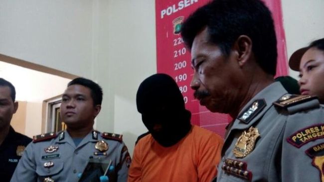 Seorang Ayah di Tangerang Tega Perkosa Anak Kandungnya