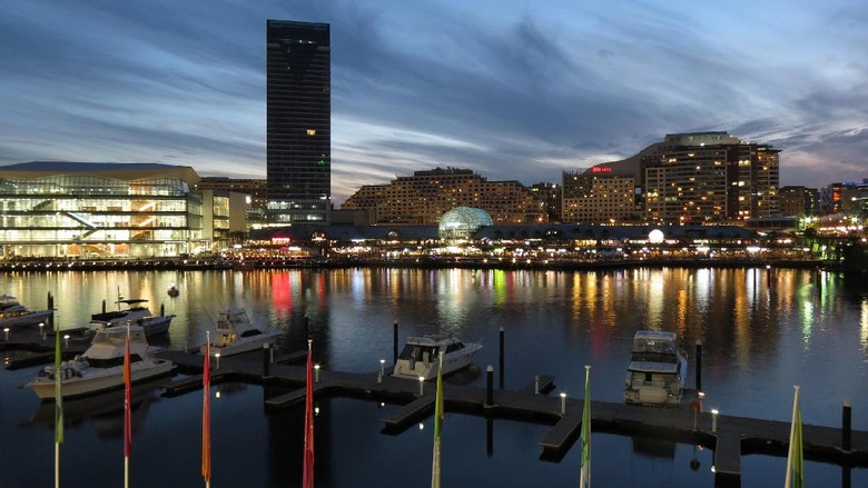 Kawasan Darling Harbour di Sydney yang cantik (Fitraya/detikTravel) Kawasan Darling Harbour di Sydney yang cantik (Fitraya/detikTravel)