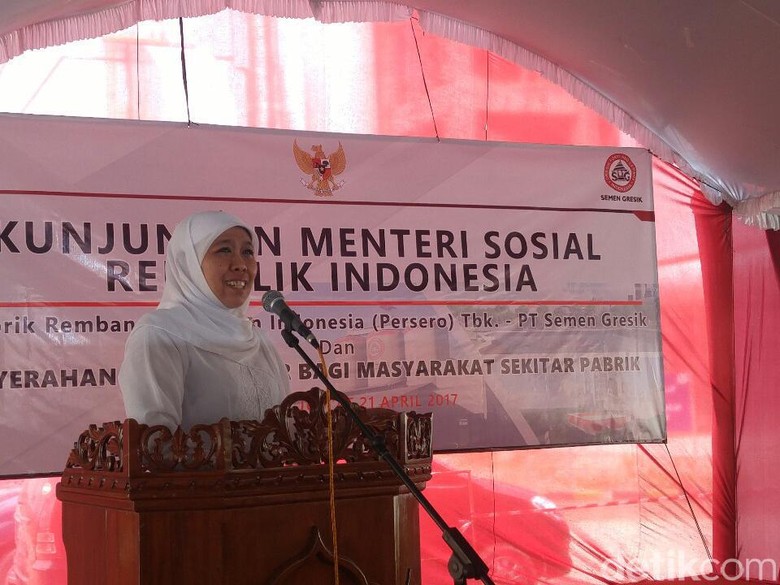 Cek Dampak Sosial Pabrik Semen Rembang, Mensos: Seeing is Believing Cek Dampak Sosial Pabrik Semen Rembang, Mensos: Seeing is Believing