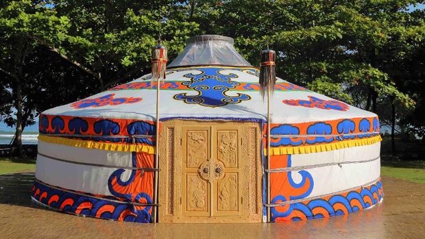 menaraimpian.com GER atau rumah khas Mongol (dok Jababeka)