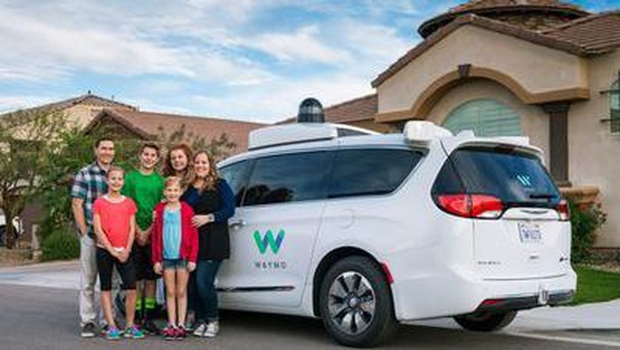 Ilustrasi Waymo. Foto: istimewa Ilustrasi Waymo. Foto: istimewa