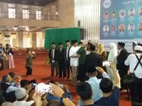 Anies berbicara soal Persatuan di Masjid Istiqlal, Sabtu (28/4 