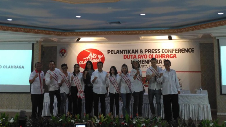 Krisdayanti dan Prilly Latuconsina: 2 dari 9 Duta Ayo Olahraga Krisdayanti dan Prilly Latuconsina: 2 dari 9 Duta Ayo Olahraga