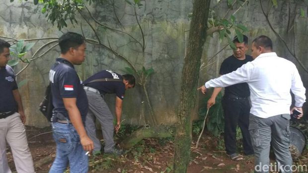 Polisi Sisir Proyektil di Sekitar Rumah Jazuli