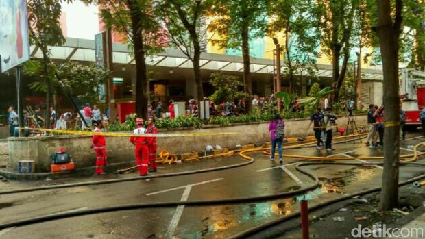 Begini Penampakan Dampak Kebakaran Restoran di Blok M Square 