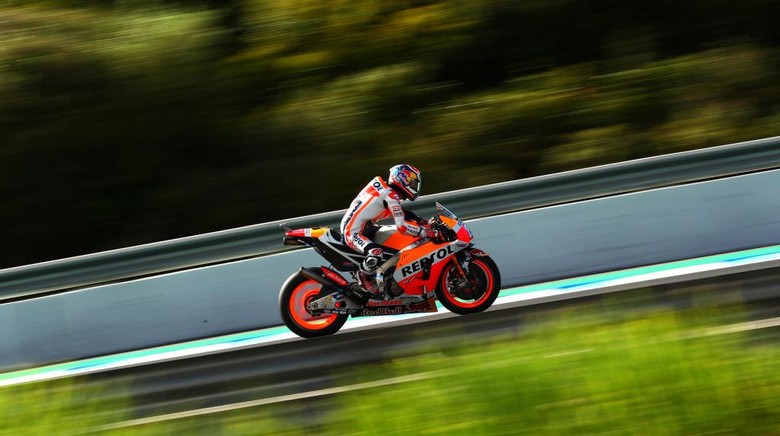 Pedrosa Pole, Baris Start Terdepan Diisi Motor-Motor Honda Pedrosa Pole, Baris Start Terdepan Diisi Motor-Motor Honda