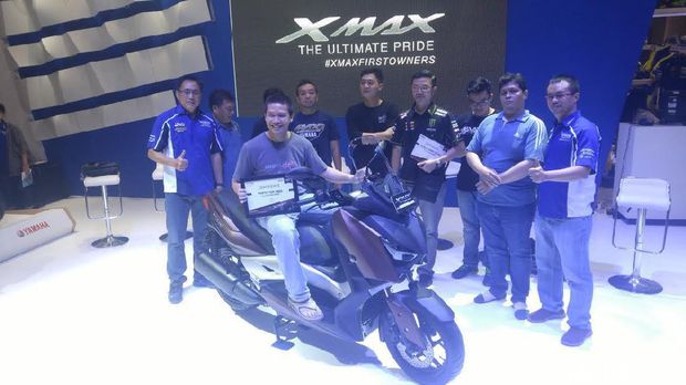 Yamaha Resmi Kirim XMAX ke Tangan Konsumen