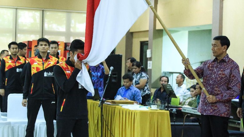 Tim Bulutangkis Indonesia Jalani Latihan Perdana Tim Bulutangkis Indonesia Jalani Latihan Perdana