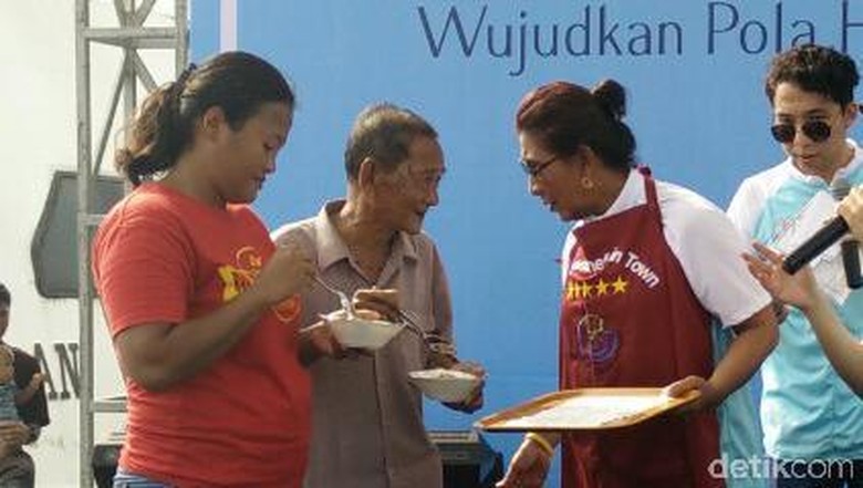 Cegah Kanker, Susi Ingatkan Nelayan Agar Hidup Bersih Cegah Kanker, Susi Ingatkan Nelayan Agar Hidup Bersih
