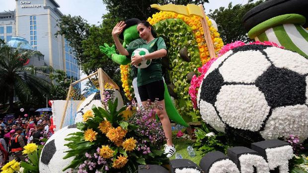 Parade Budaya dan Bunga di Surabaya, Risma Punya Pesan Khusus