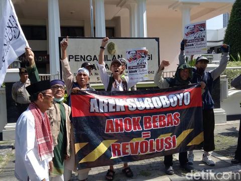 Demo tuntut Ahok Dihukum Penjara