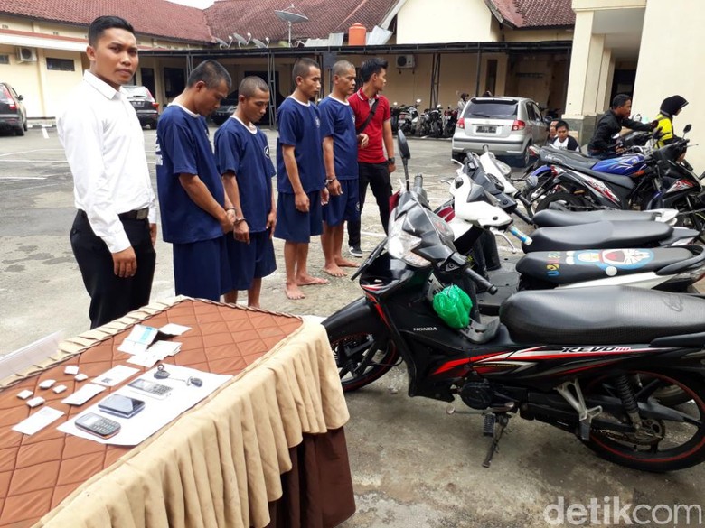 Aksi Pencuri Motor Berjimat di Kabupaten Bandung Tamat