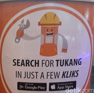 Butuh Tukang di Rumah? Cukup Klik di Aplikasi Ini