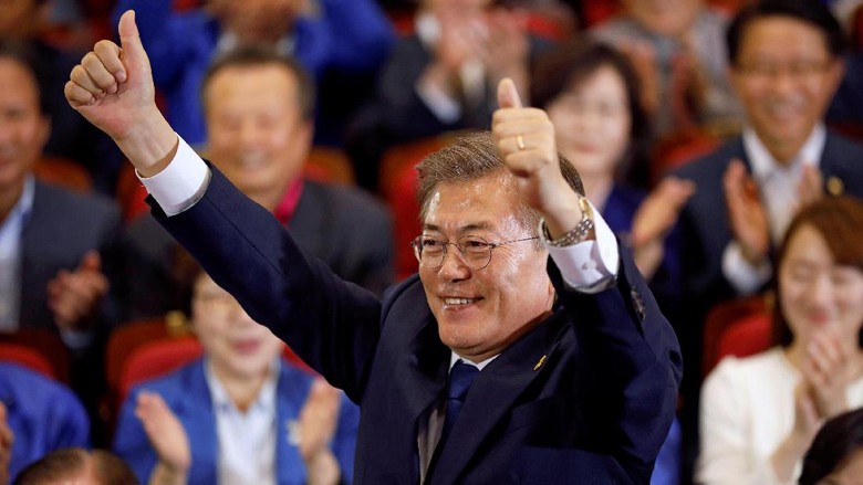 Exit Poll: Politikus Liberal Moon Jae-In Menangi Pilpres Korsel Exit Poll: Politikus Liberal Moon Jae-In Menangi Pilpres Korsel
