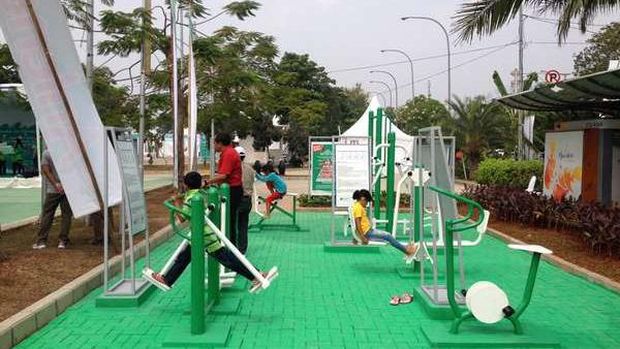 Mengenang Warisan Ahok, Bisa Nge-gym di Taman Waduk Pluit