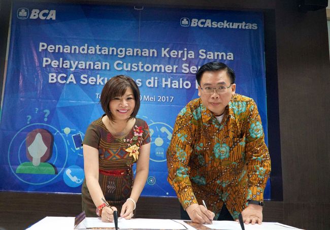 Kerja Sama Pelayanan Customer Service BCA Sekuritas di 