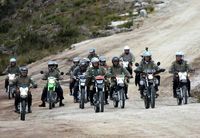 Jokowi Naik Motor Trail