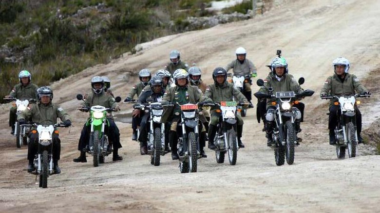 Ini Motor Trail yang Ditunggangi Jokowi di Wamena Ini Motor Trail yang Ditunggangi Jokowi di Wamena