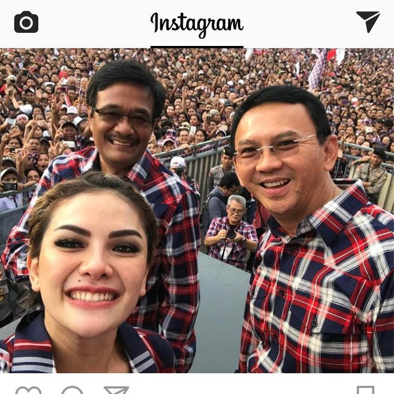 Beri Support ke Ahok, Instagram Nikita Mirzani Dibanjiri Komentar Beri Support ke Ahok, Instagram Nikita Mirzani Dibanjiri Komentar