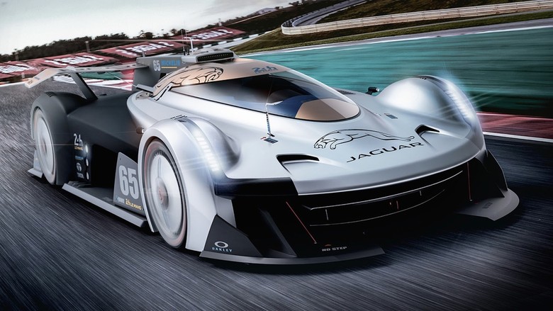 Mobil Balap Masa Depan Jaguar Di Le Mans