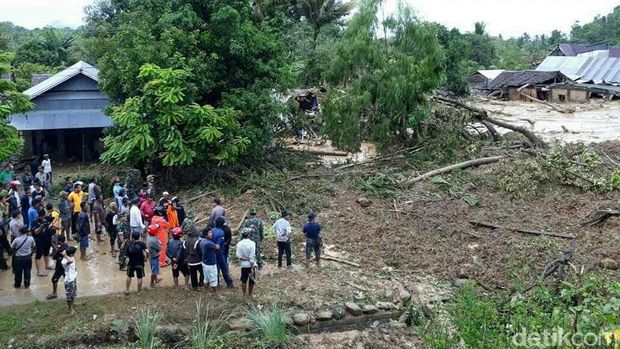 Longsor di Luwu Timur Sulsel, 7 Orang Tewas