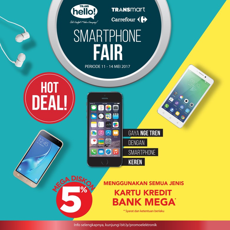 Diskon Spesial Smartphone di Elektronik Akhir Pekan Transmart Diskon Spesial Smartphone di Elektronik Akhir Pekan Transmart