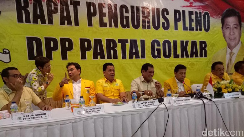 Gelar Rapat Pleno, Golkar Siapkan Strategi untuk Pilpres 2019