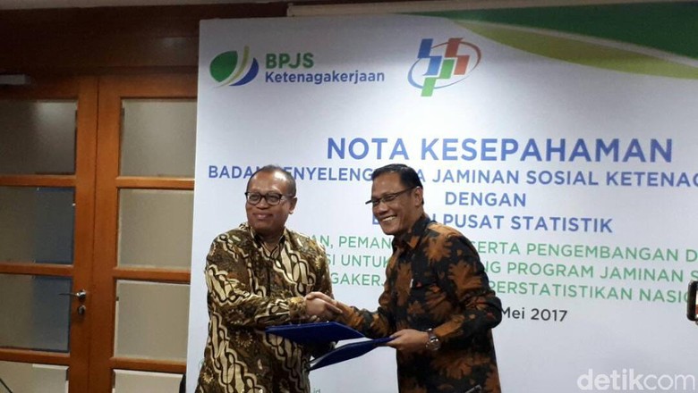 Pastikan Data Tenaga Kerja, BPJS Ketenagakerjaan Gandeng BPS Pastikan Data Tenaga Kerja, BPJS Ketenagakerjaan Gandeng BPS