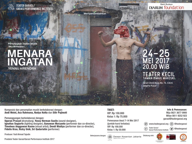 Pertunjukan Menara Ingatan Teater Garasi Usung Sejarah Gandrung Banyuwangi Pertunjukan Menara Ingatan Teater Garasi Usung Sejarah Gandrung Banyuwangi