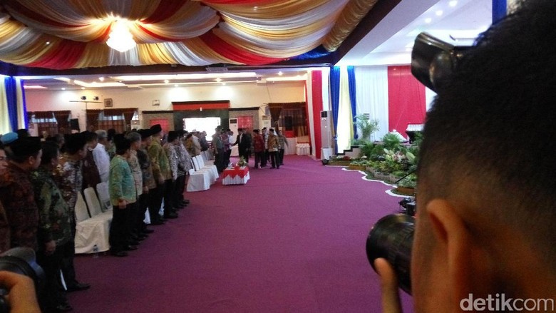 Presiden Jokowi Hadiri Kongres ke-XIX PMII di Palu Presiden Jokowi Hadiri Kongres ke-XIX PMII di Palu