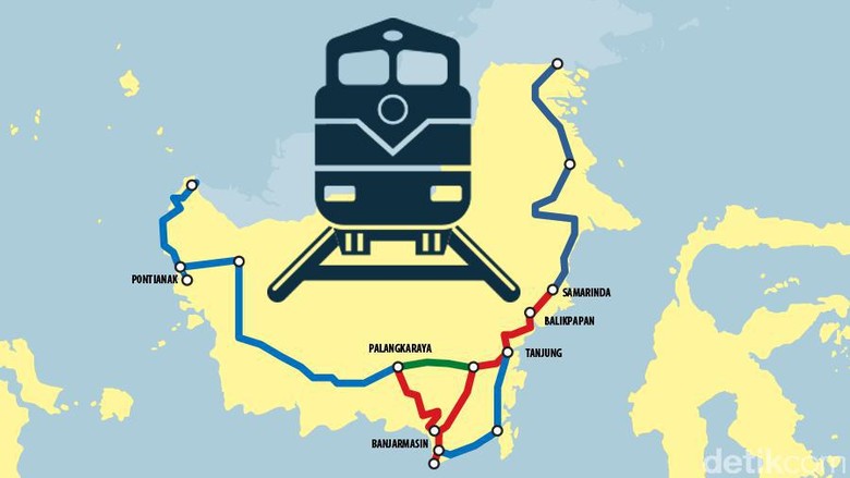 Seberapa Penting Bangun Rel Kereta di Kalimantan? Seberapa Penting Bangun Rel Kereta di Kalimantan?