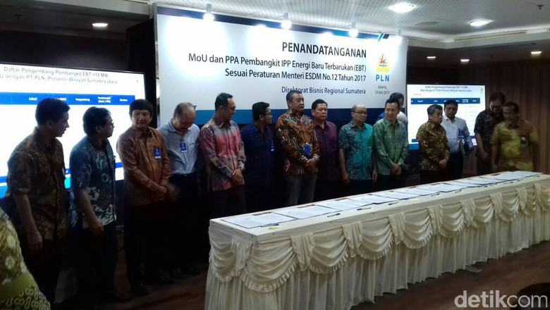 PLN Teken Kerja Sama Pengadaan Listrik Sumatera 283 MW PLN Teken Kerja Sama Pengadaan Listrik Sumatera 283 MW