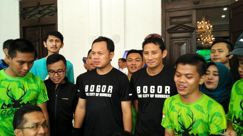 Sandiaga Janjikan Integrasi Programnya dengan Pemkot Bogor Sandiaga Janjikan Integrasi Programnya dengan Pemkot Bogor