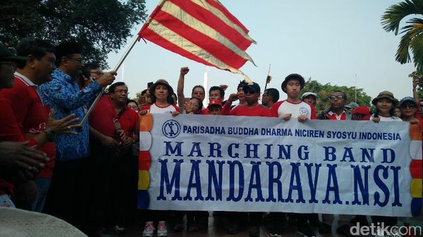 Lepas Gerak Jalan Lintas Agama, Djarot: Mari Jaga Persatuan RI