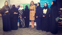 Melania Trump Puji Pemberdayaan Wanita di Arab Saudi