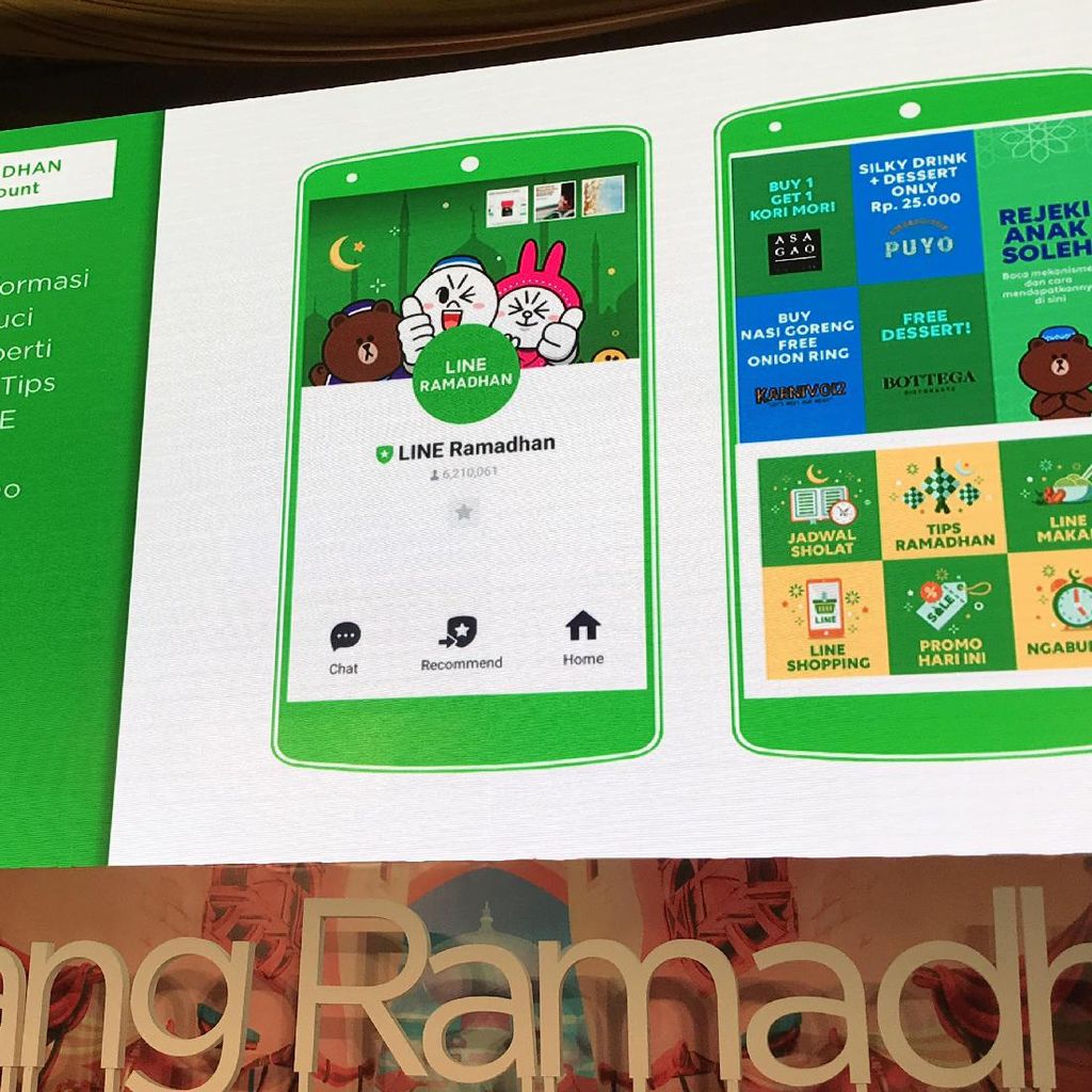 Line Berharap Panen Trafik Saat Ramadan Line Berharap Panen Trafik Saat Ramadan