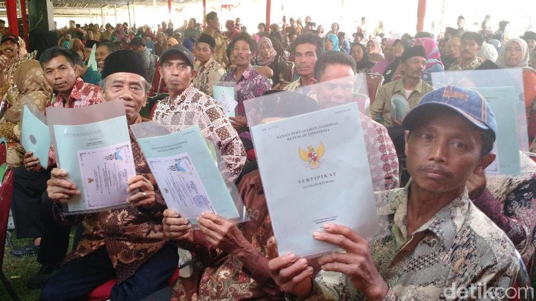 Dana Rp 1,2 Triliun Cair, 5 Juta Bidang Tanah Siap Disertifikasi Dana Rp 1,2 Triliun Cair, 5 Juta Bidang Tanah Siap Disertifikasi