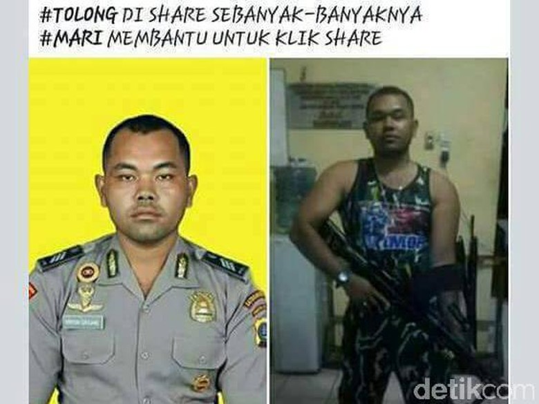 Eks Polisi yang Difitnah Jadi Pelaku Bom Dipastikan Masih Hidup