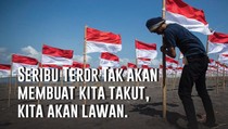 Meme Berantai: Lawan Teroris, Kami Tidak Takut!