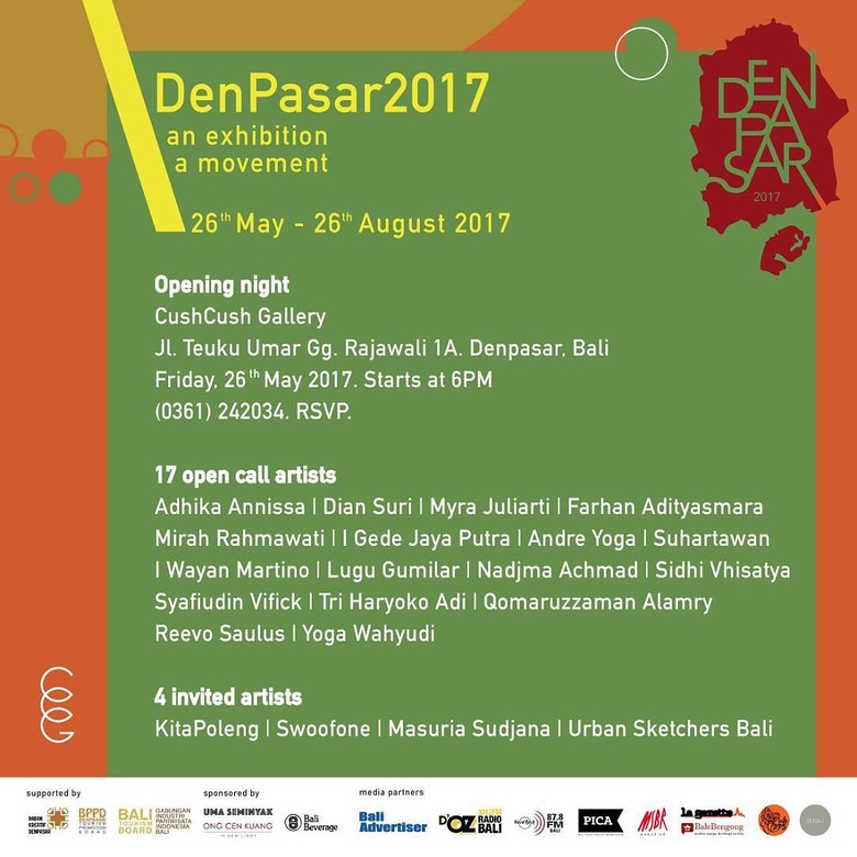 Angkat Sisi Kreatif Denpasar, Pameran DenPasar 2017 Gaet 17 Seniman Angkat Sisi Kreatif Denpasar, Pameran DenPasar 2017 Gaet 17 Seniman